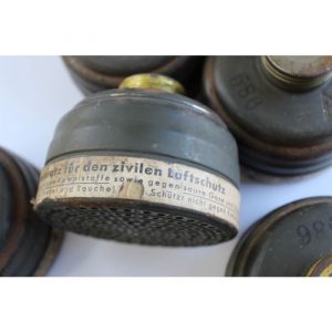 ww2 german gas mask filter make up