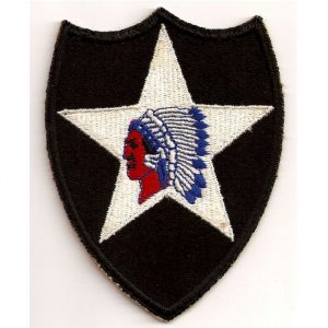 ORIGINAL 2ND INFANTRY DIVISION PATCH 