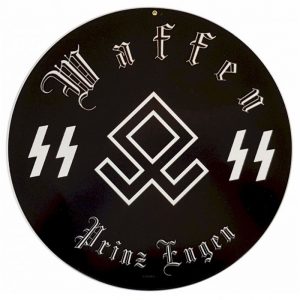 GERMAN WAFFEN SS PRINZ EUGEN METAL SIGN 14